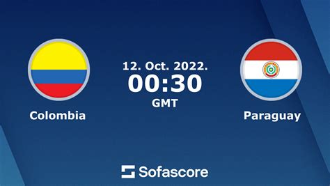 colombia vs paraguay live score